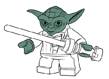 Lego Yoda